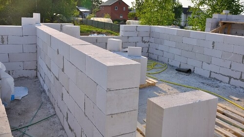 Кладка газосиликатных блоков в Столбцах